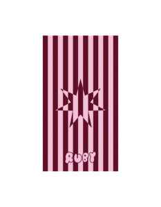 BEACH TOWEL STAR STRIPE