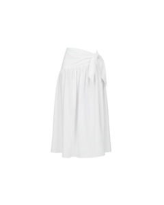 Made: LEMONADE TIE SKIRT WHITE