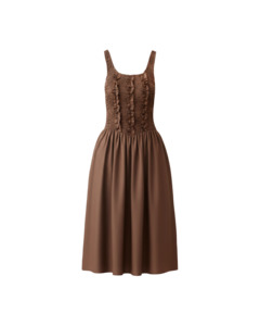 Dresses: RIBBON MIDI DRESS DONKEY