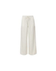 Trousers: KEANU PANT NAVY CREAM STRIPE