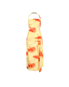 Midi Dresses: LOU MAXI DRESS TEQUILA SUNRISE FLORAL