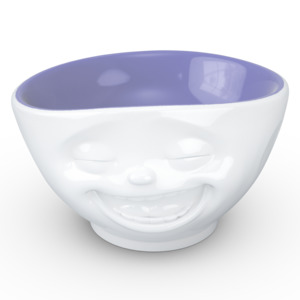 Tassen: Bowl 500ml - Laughing lavender inside