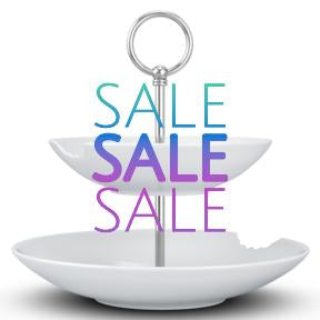 Tassen: SPECIAL PRICE REDUCED FROM $170 TO $90 Food-Temple - 2 Levels (2 deep plates with bite)