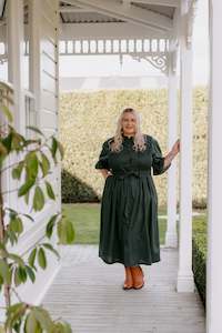 Size 16 Sale: Jewel Dress - Khaki