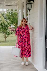 Size 22 Sale: Cece Dress - Summer Floral