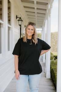 Oversized Tee - Black