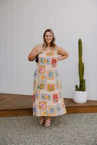 Xxs 14: Slip Dress - Stamp Floral