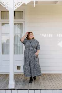 The Last 20: August Dress - B&W Floral