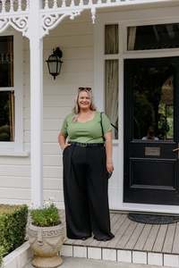 Rosa Pants - Long Length - Black