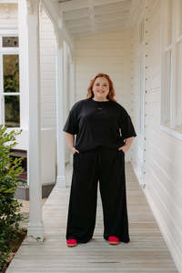 S 18: Chilli Pants - Black Texture