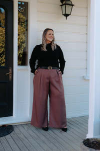 Rosa Pants - Chocolate