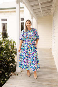 Maddie Dress - Abstract