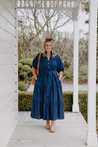 Dresses 2: August Dress - Navy