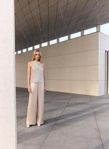 Tops: ESMAEE LUNAR TOP GOLDEN