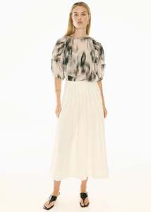 Tops: POL ELISE TOP ELISE PRINT