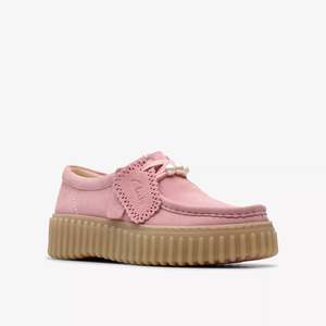 Flats: CLARKS TORHILL BEE DUSTY ROSE