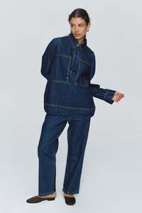 MARLE ELKA SHIRT WASHED INDIGO