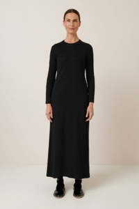 KOWTOW COLUMN DRESS BLACK