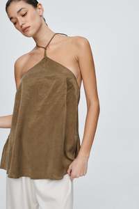 Marle: MARLE DANTE TOP OLIVE