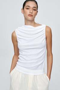 MARLE RISA SINGLET BLANC