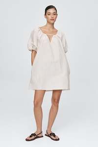 MARLE KENDRA MINI DRESS CASHEW