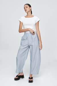 MARLE ELLIDY PANT BLEU STRIPE