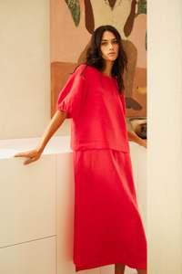 Nyne: NYNE THEA TOP WATERMELON