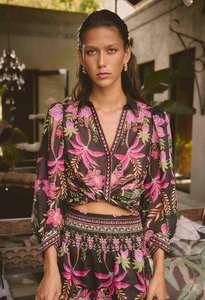 Once Was: ONCE WAS ELYSIAN SILK COTTON CUFFED SHIRT