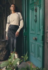 ONCE WAS MABEL LEATHER SKIRT