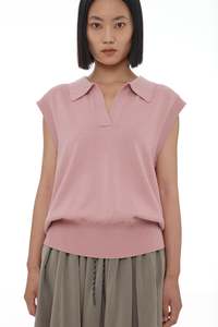 RICOCHET ARNALDI VEST POWDER PINK