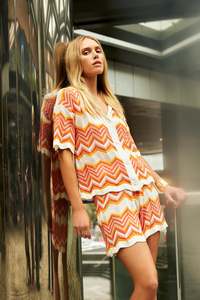 TUESDAY UMPIRE SHORTS CHEVRON