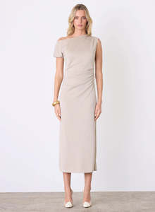 Dresses Jumpsuits: ESMAEE LUNAR MAXI DRESS GOLD