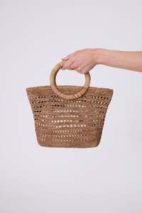 MARLOW MILANO MINI BUCKET BAG TEA