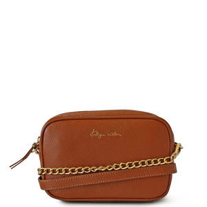 Kathryn Wilson: KATHRYN WILSON ELLIE BAG WALNUT PEBBLE