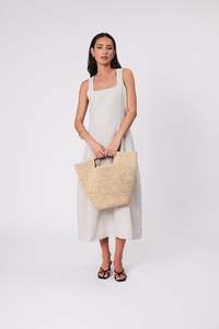 Handbags: MARLOW ST TROPEZ BUCKET BAG TEA