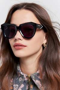 Eyewear: KAREN WALKER APOLLO ONE BLACK