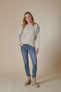 Zhrill: ZHRILL NINA FLOWER KNIT