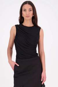 Nes: NES LYLA MESH TANK BLACK