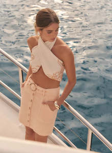 ESMAEE CRUISING DENIM SKIRT