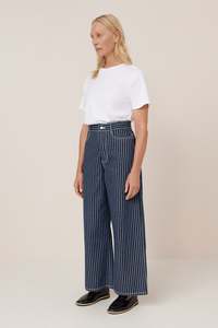 KOWTOW SAILOR JEANS CHALK STRIPE