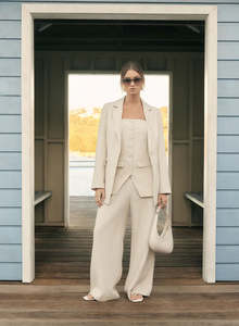 ESMAEE PORTSEA PANT NATURAL
