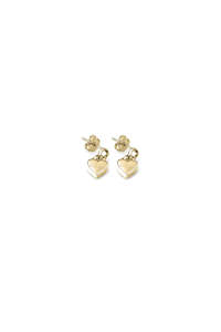 Stolen Girlfriends Club: STOLEN GIRLFRIENDS CLUB MINI LOVE CHAIN EARRING GOLD
