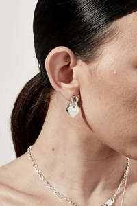 STOLEN GIRLFRIENDS CLUB LOVE CHAIN EARRING SILVER