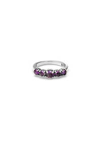 STOLEN GIRLFRIENDS CLUB SILVER HALO CLUSTER RING