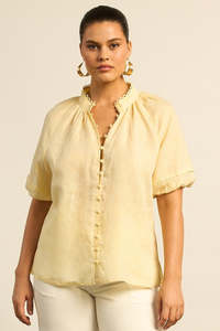 Zoe Kratzmann: ZOE KRATZMANN DRIFT TOP LEMONADE