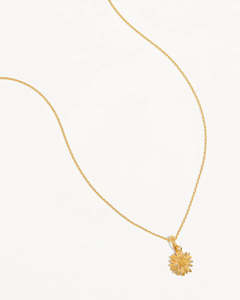 BY CHARLOTTE BIRTH FLOWER NECKLACE - DAISY APRIL
