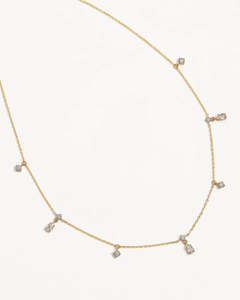 By Charlotte: BY CHARLOTTE GOLD NO RAIN,NO FLOWERS CHOKER
