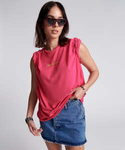 ONE TEASPOON PINK GLO TEE