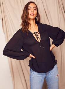 Pre Loved Staff Styles: PRE LOVED WISH BLOUSE / XS