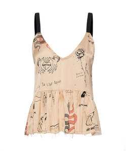 PRE LOVED ONETEASPOON SINGLET / XS